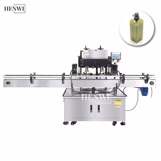 Automatic Pump Cap Lid Hopper Glass Plastic Jar/Bottle/Container Jam Chilli Sauce Trigger Dropper Screw Capper Sealer Twift off Spray Capping Machine