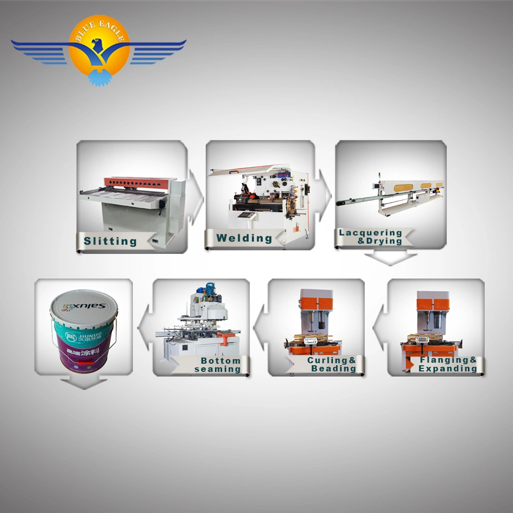 Automatic Vacuum Can Seamer for All Type of Cans for All Type of 0.1-25L Tin Can Production Line