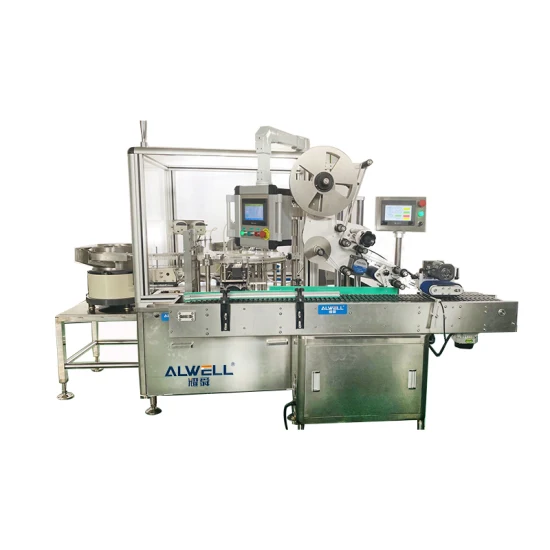 Automatische rotierende 5-ml-10-ml-Pharma-Füllmaschine für kleine Flaschen, Reagenzglas-Vakuum-Medizin-Flüssigblutreagenz-Füll- und Verschließmaschine
