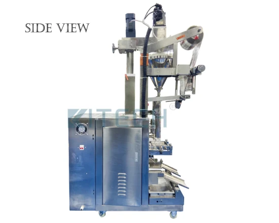 Automatischer vertikaler Schneckenfüller, Form, Füllung, Versiegelung, Gewürze, Zucker, Mehl, Matcha-Tee, Pulver, Milchpulver, Sachet, Verpackung, Verpackung, Füllung, Versiegelung