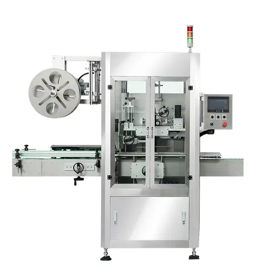 Automatische PVC-Schrumpfschlauch-Flaschenetikettiermaschine